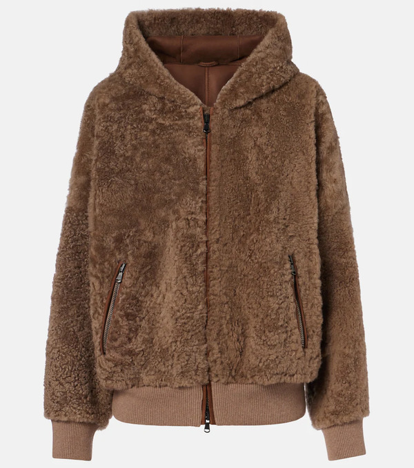  Brunello Cucinelli Brunello Cucinelli Shearling And Cashmere Jacket 