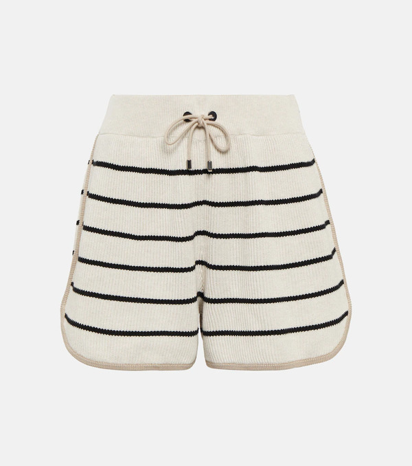 Brunello Cucinelli Brunello Cucinelli Striped Cotton Shorts 