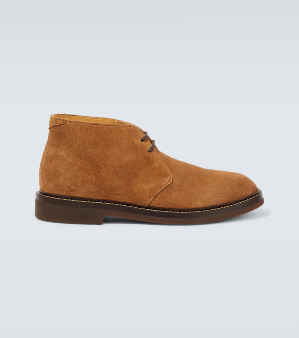 Brunello Cucinelli Brunello Cucinelli Suede Ankle Boots 