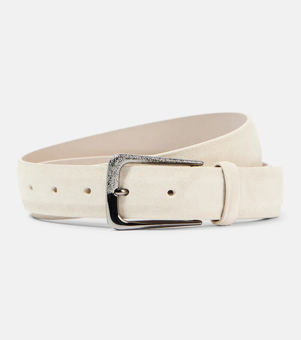  Brunello Cucinelli Brunello Cucinelli Suede Belt 