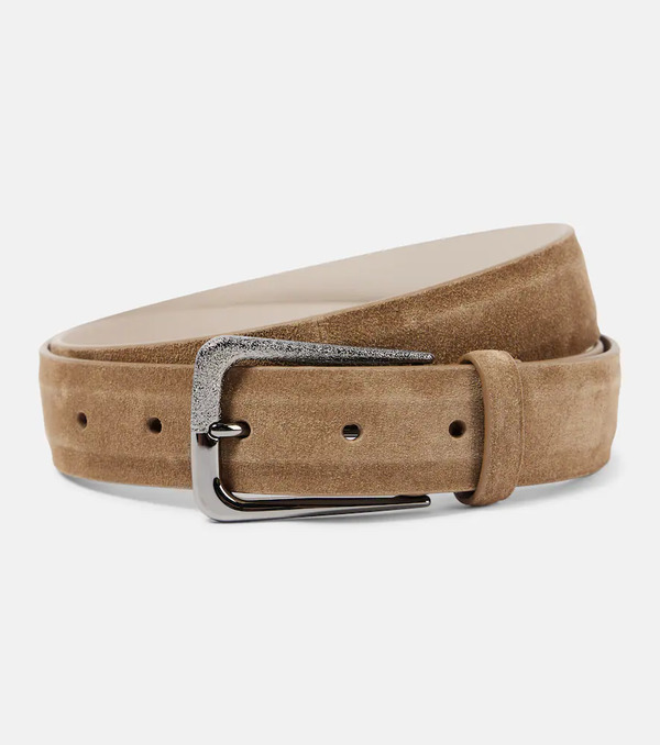  Brunello Cucinelli Brunello Cucinelli Suede Belt 
