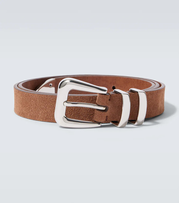 Brunello Cucinelli Brunello Cucinelli Suede Belt 