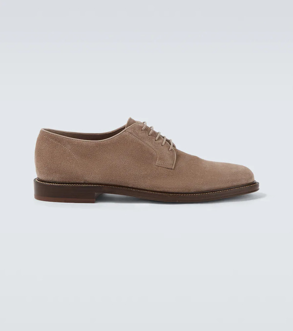  Brunello Cucinelli Brunello Cucinelli Suede Derby Shoes 