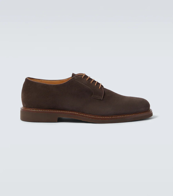  Brunello Cucinelli Brunello Cucinelli Suede Derby Shoes 