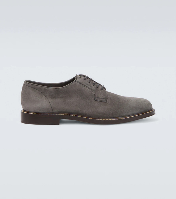  Brunello Cucinelli Brunello Cucinelli Suede Derby Shoes 