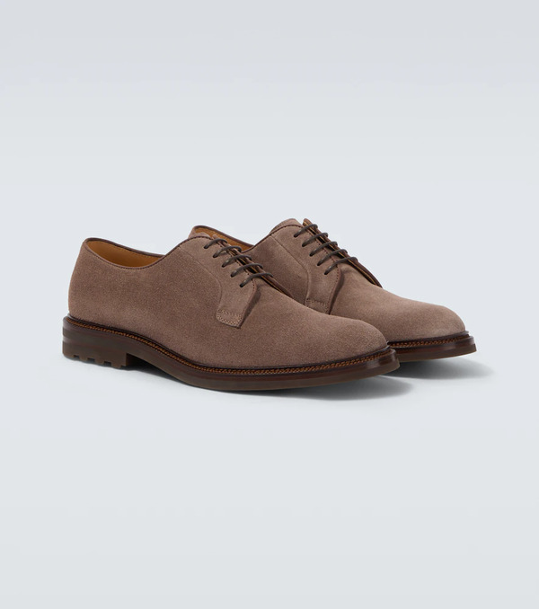  Brunello Cucinelli Brunello Cucinelli Suede Derby Shoes 