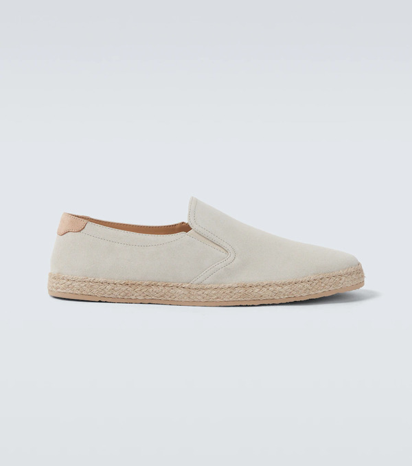  Brunello Cucinelli Brunello Cucinelli Suede Espadrilles 