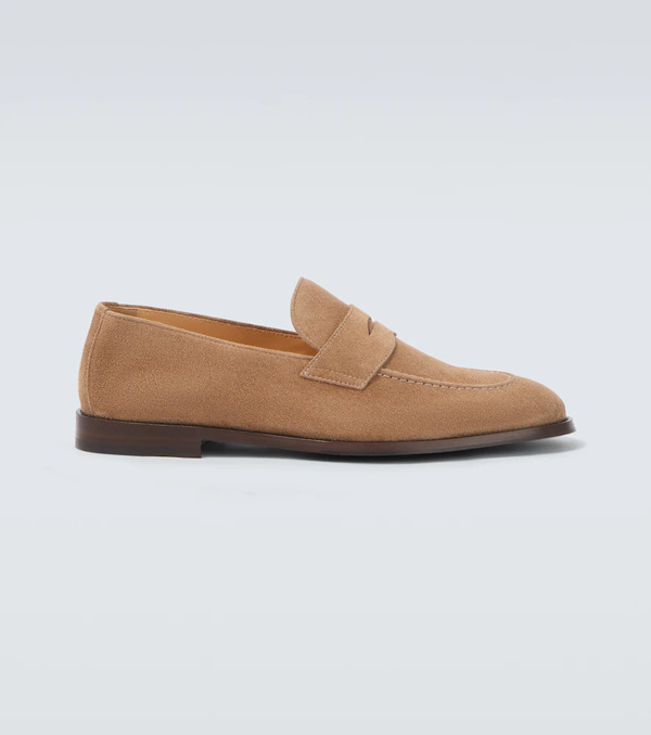  Brunello Cucinelli Brunello Cucinelli Suede Loafers 