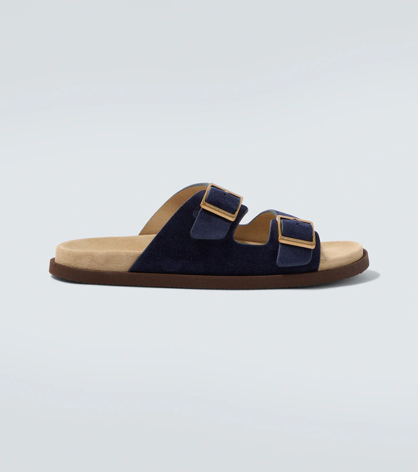 Brunello Cucinelli Brunello Cucinelli Suede Sandals 