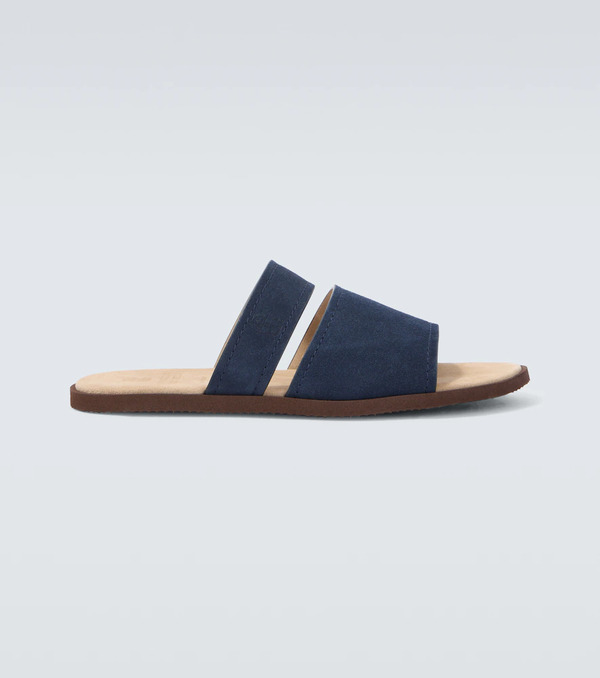  Brunello Cucinelli Brunello Cucinelli Suede Sandals 