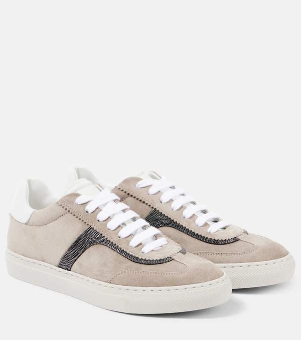 Brunello Cucinelli Brunello Cucinelli Suede Sneakers 