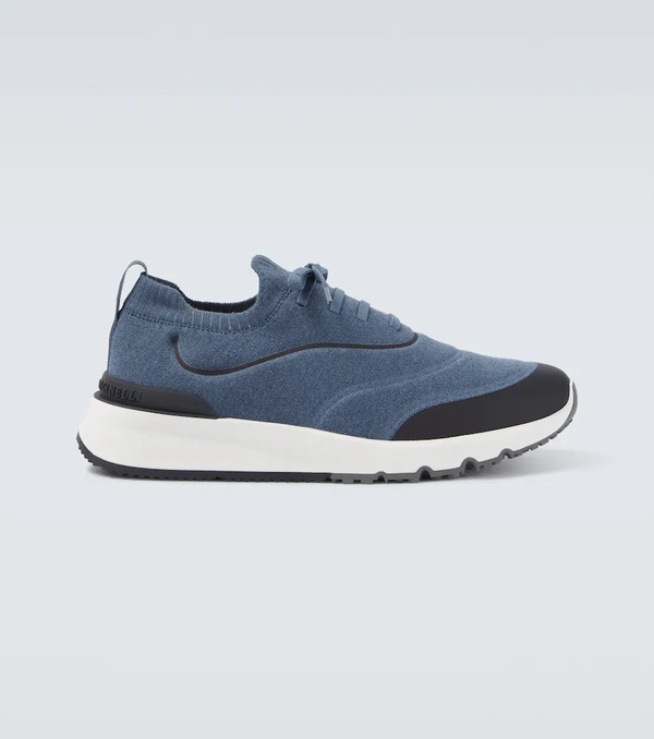  Brunello Cucinelli Brunello Cucinelli Techno Knitted Sneakers 