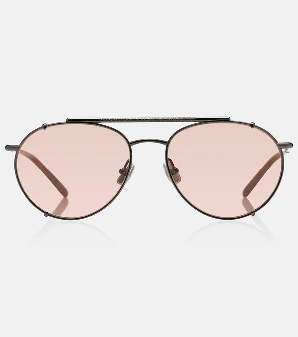  Brunello Cucinelli Brunello Cucinelli Timeless Reflection Aviator Sunglasses 