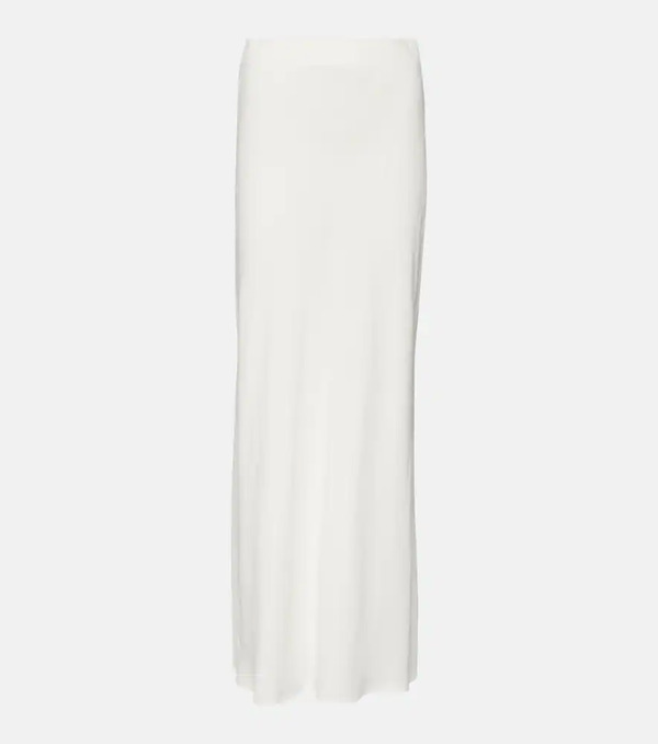  Brunello Cucinelli Brunello Cucinelli Twill Maxi Skirt 