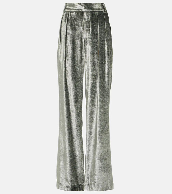  Brunello Cucinelli Brunello Cucinelli Velvet Wide-leg Pants 