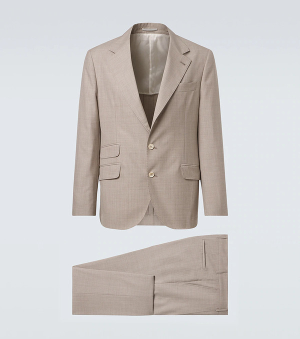  Brunello Cucinelli Brunello Cucinelli Virgin Wool Suit 