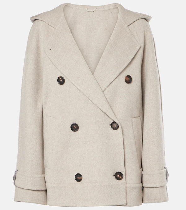  Brunello Cucinelli Brunello Cucinelli Wool And Cashmere Jacket 