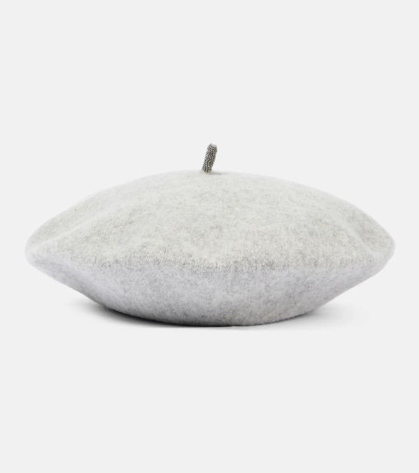  Brunello Cucinelli Brunello Cucinelli Wool Beret 