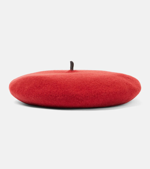  Brunello Cucinelli Brunello Cucinelli Wool Beret 