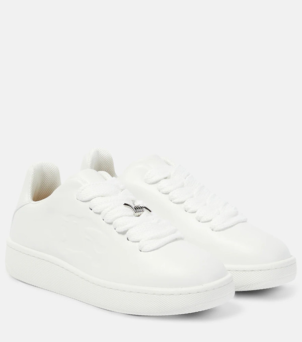 Burberry Burberry Box Leather Sneakers 