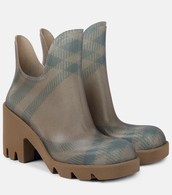  Burberry Burberry Burberry Check Ankle Boots 