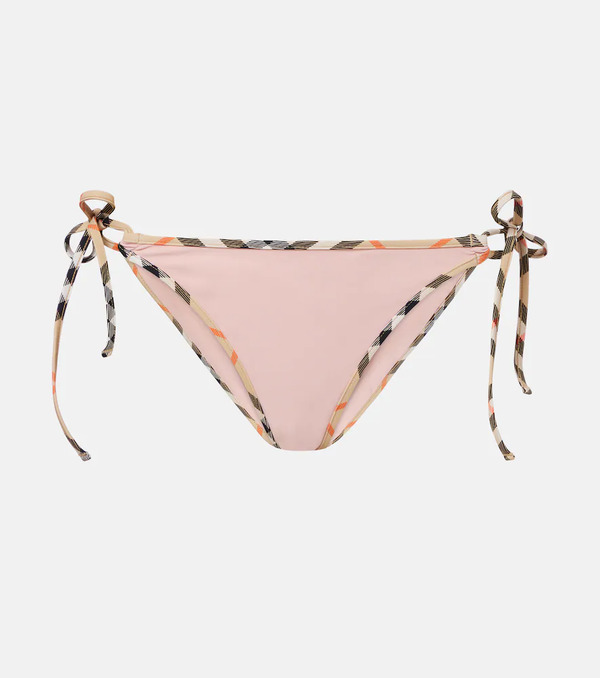  Burberry Burberry Burberry Check Bikini Bottoms 