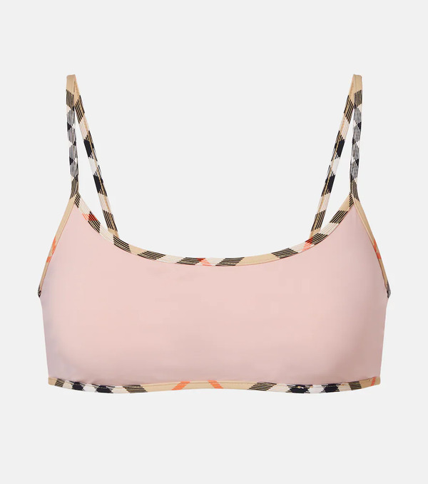  Burberry Burberry Burberry Check Bikini Top 