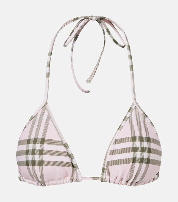  Burberry Burberry Burberry Check Bikini Top 