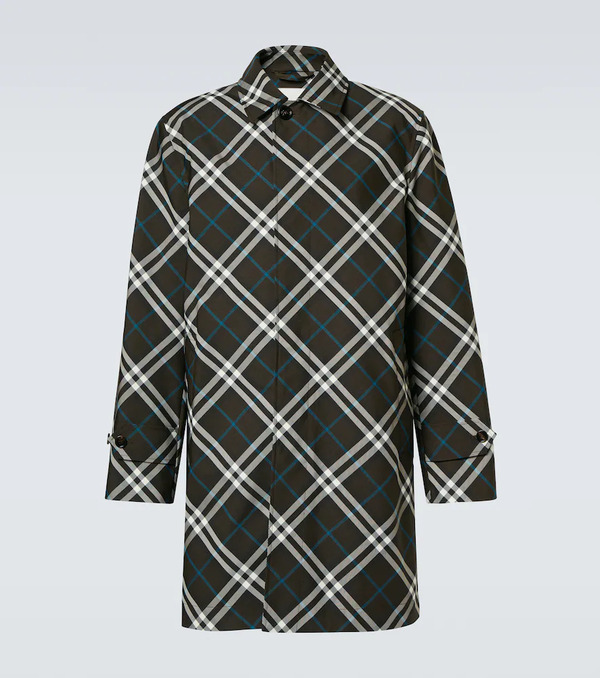  Burberry Burberry Burberry Check Raincoat 