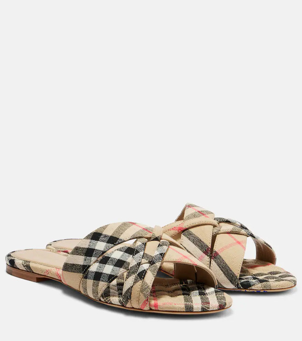  Burberry Burberry Burberry Check Slides 