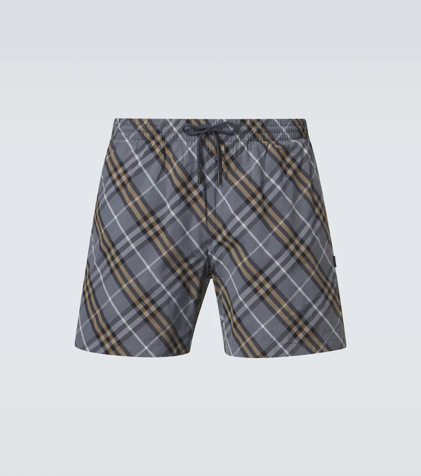  Burberry Burberry Burberry Check Swim Trunks 