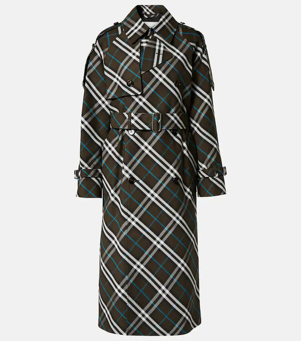 Burberry Burberry Burberry Check Trench Coat 