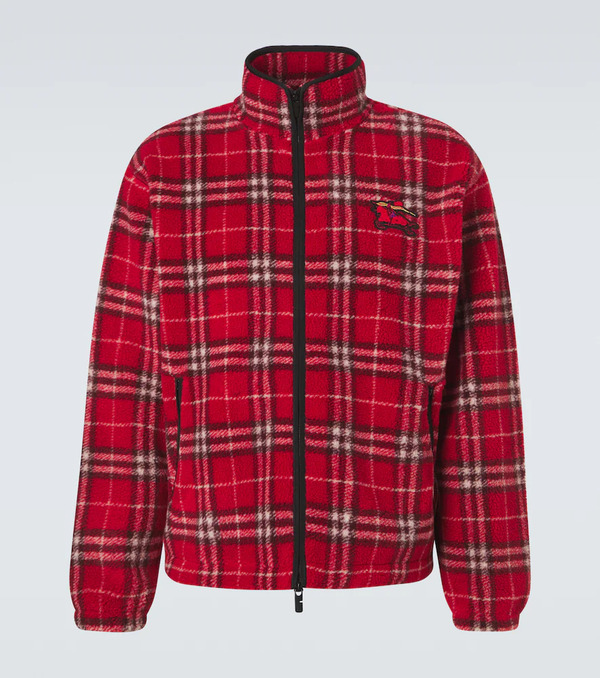  Burberry Burberry Burberry Check Wool-blend Jacket 