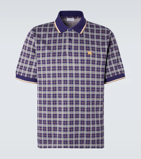  Burberry Burberry Checked Polo Shirt 