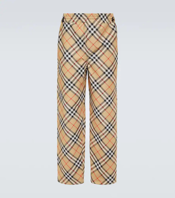  Burberry Burberry Checked Track Pants 