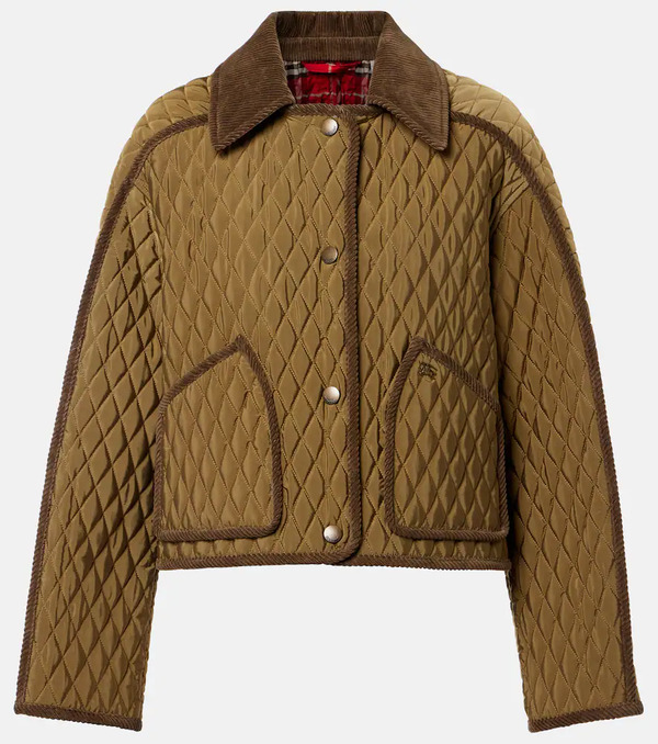  Burberry Burberry Floriston Quilted Jacket 