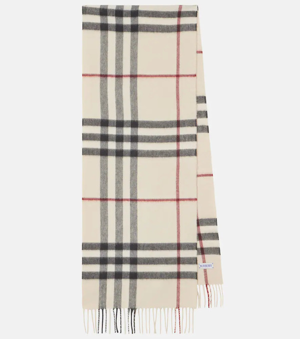  Burberry Burberry Giant Check Cashmere Scarf 