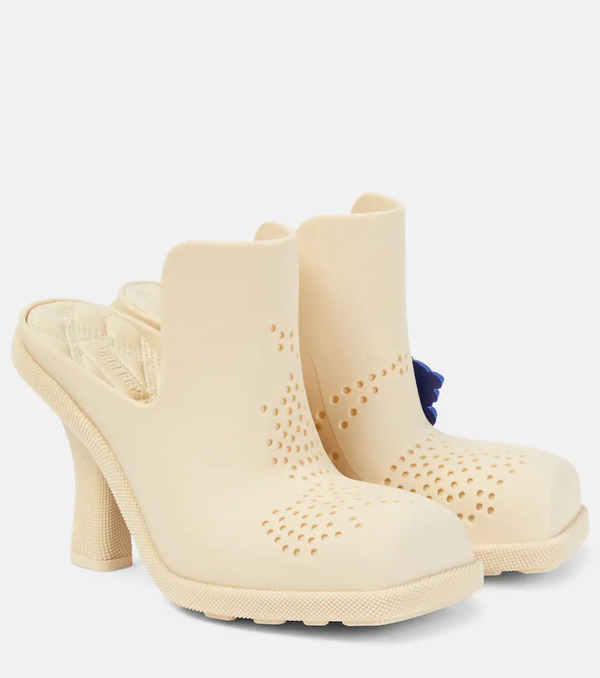 Burberry Burberry Highland Rubber Mules 