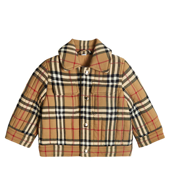  Burberry Kids Burberry Kids Checked Jacket 