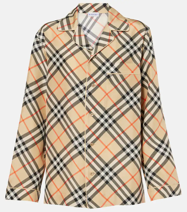  Burberry Burberry Knitted Silk Top 