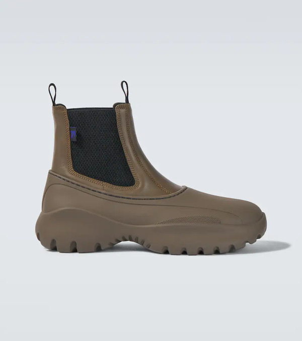  Burberry Burberry Leather Chelsea Boots 