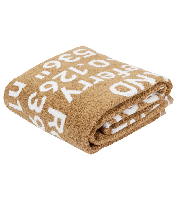  Burberry Burberry Location Cotton Jacquard Towel 