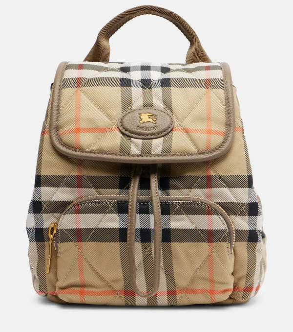  Burberry Burberry Mini Burberry Check Backpack 