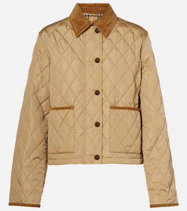  Burberry Burberry Oldham Quilted Jacket 