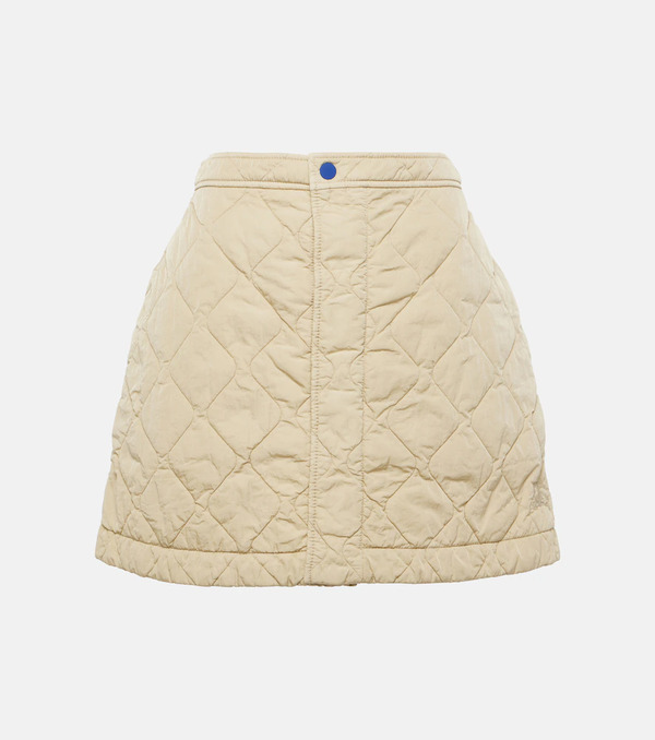  Burberry Burberry Quilted High-rise Miniskirt 