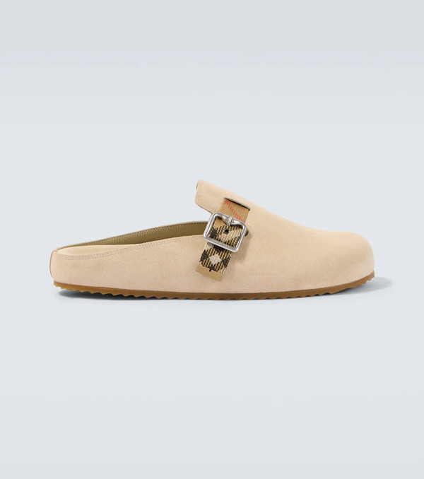  Burberry Burberry Urchin Suede Clogs 