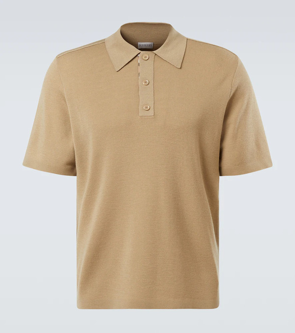  Burberry Burberry Wool Polo Shirt 