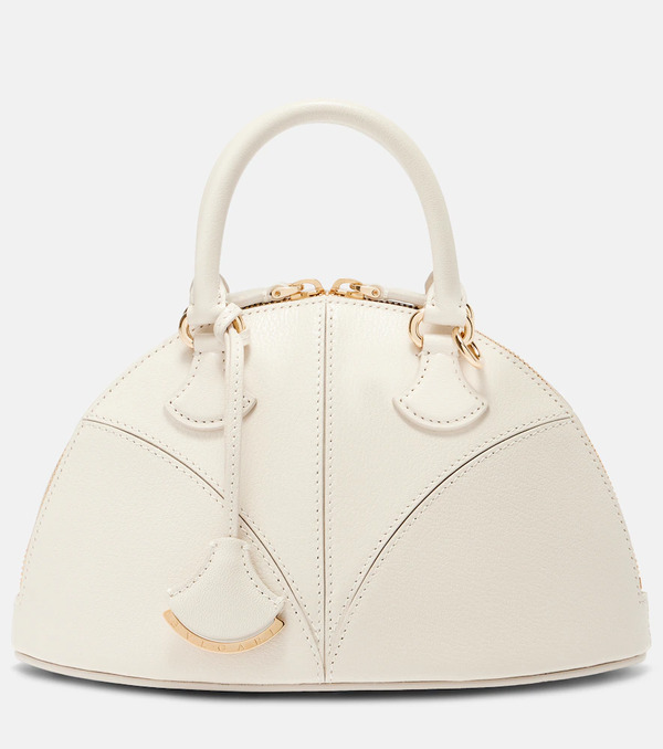  Bvlgari Bvlgari Marquise Small Leather Top-handle Bag 