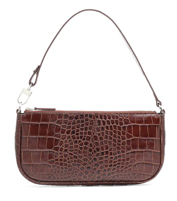  By Far By Far Rachel Leather Shoulder Bag 