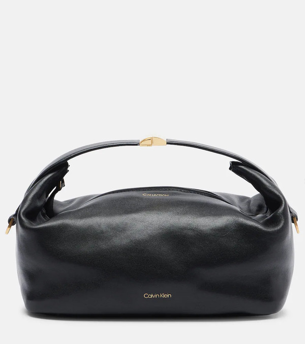  Calvin Klein Collection Calvin Klein Collection Andy Small Leather Shoulder Bag 